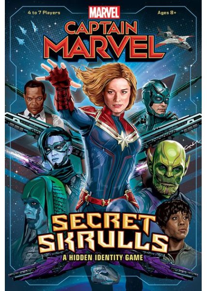 Captain Marvel Secret Skrulls Card Game